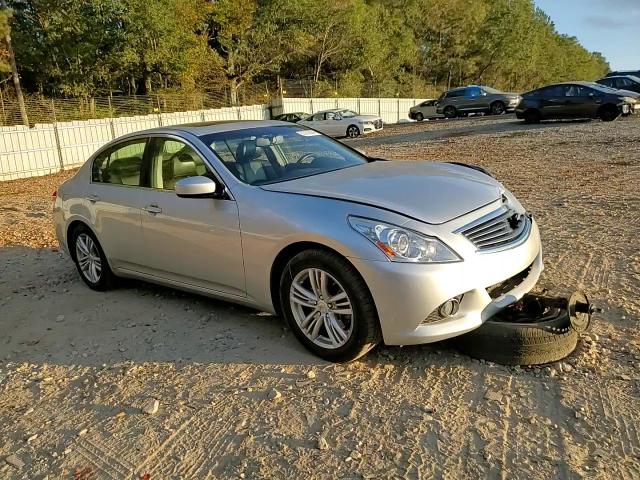 2013 Infiniti G VIN JN1CV6AP6DM722202 Copart auction photo, front end damage thumbnail 10