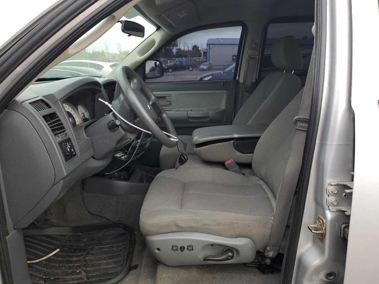 2006 Dodge Dakota VIN 1D7HW48N96S522864 Copart auction photo, side damage thumbnail 7