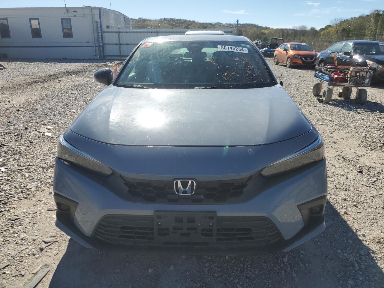 2022 Honda Civic VIN 19XFL2H8XNE003722 Copart auction photo, side / rear end damage thumbnail 5