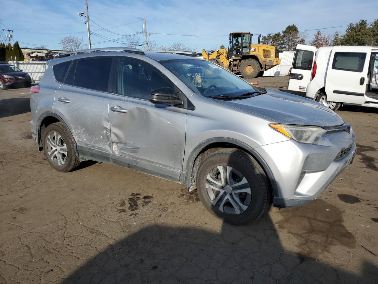 2016 Toyota RAV 4 VIN 2T3BFREV1GW509973 Copart auction photo, side damage thumbnail 4