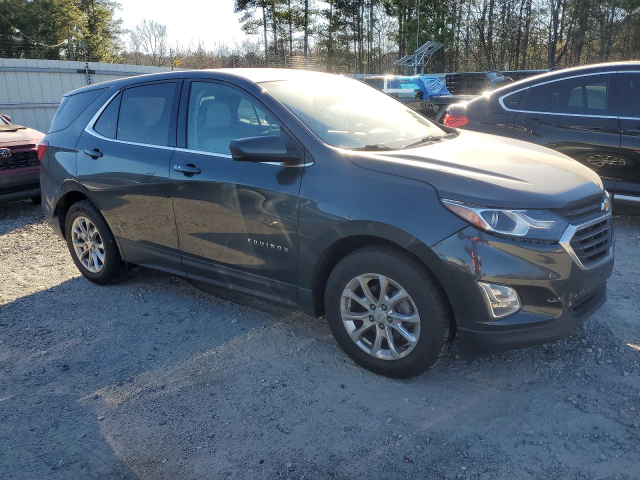 2020 Chevrolet Equinox VIN 2GNAXJEV1L6205906 Copart auction photo, rear end / frame damage damage thumbnail 4