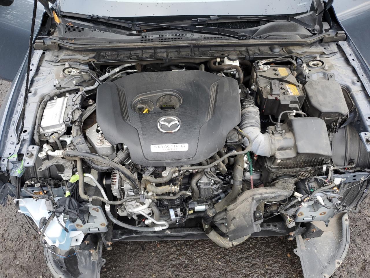 2022 Mazda 3 VIN JM1BPBNY9N1516731 Copart auction photo, front end damage thumbnail 13