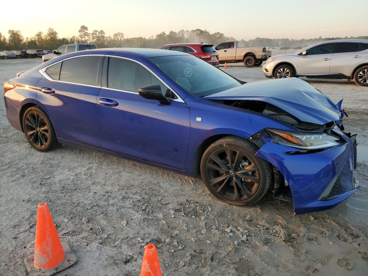 2021 Lexus ES VIN 58AHZ1B16MU101941 Copart auction photo, front end damage thumbnail 4