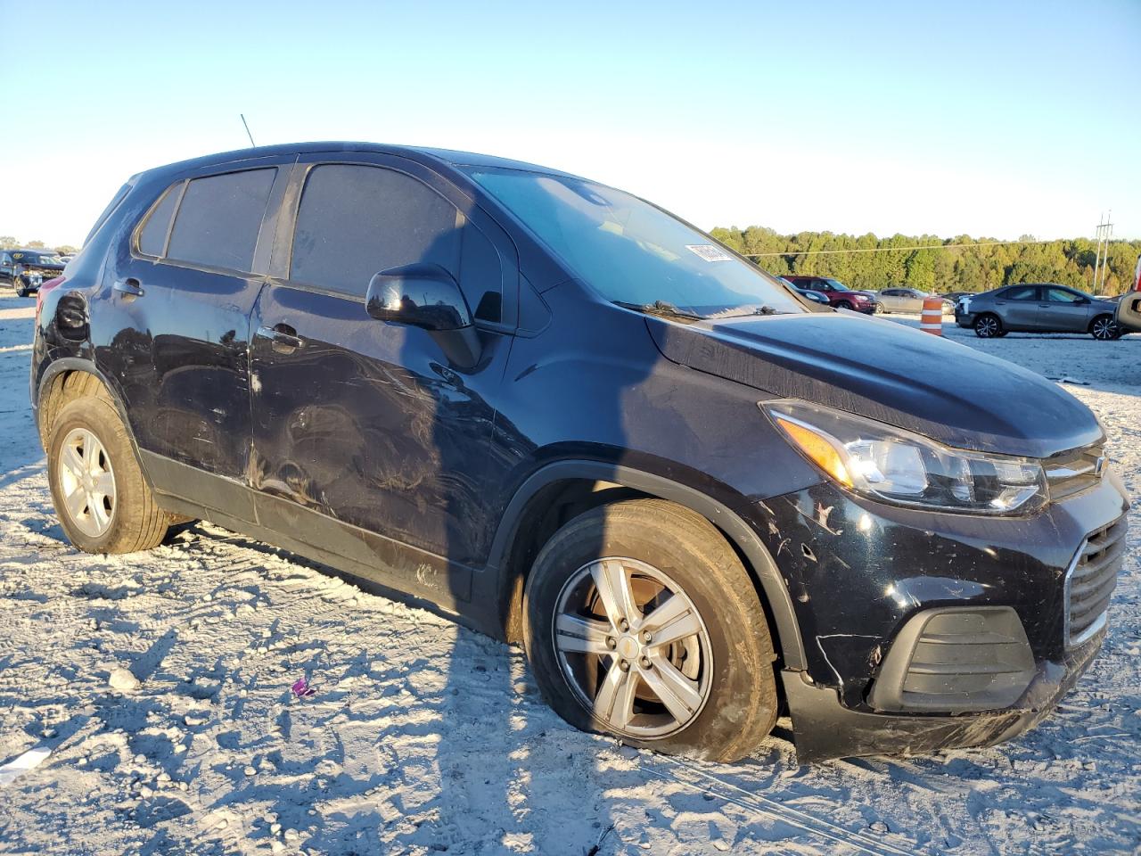 2021 Chevrolet Trax VIN KL7CJKSB5MB324668 Copart auction photo, all over / undercarriage damage thumbnail 4