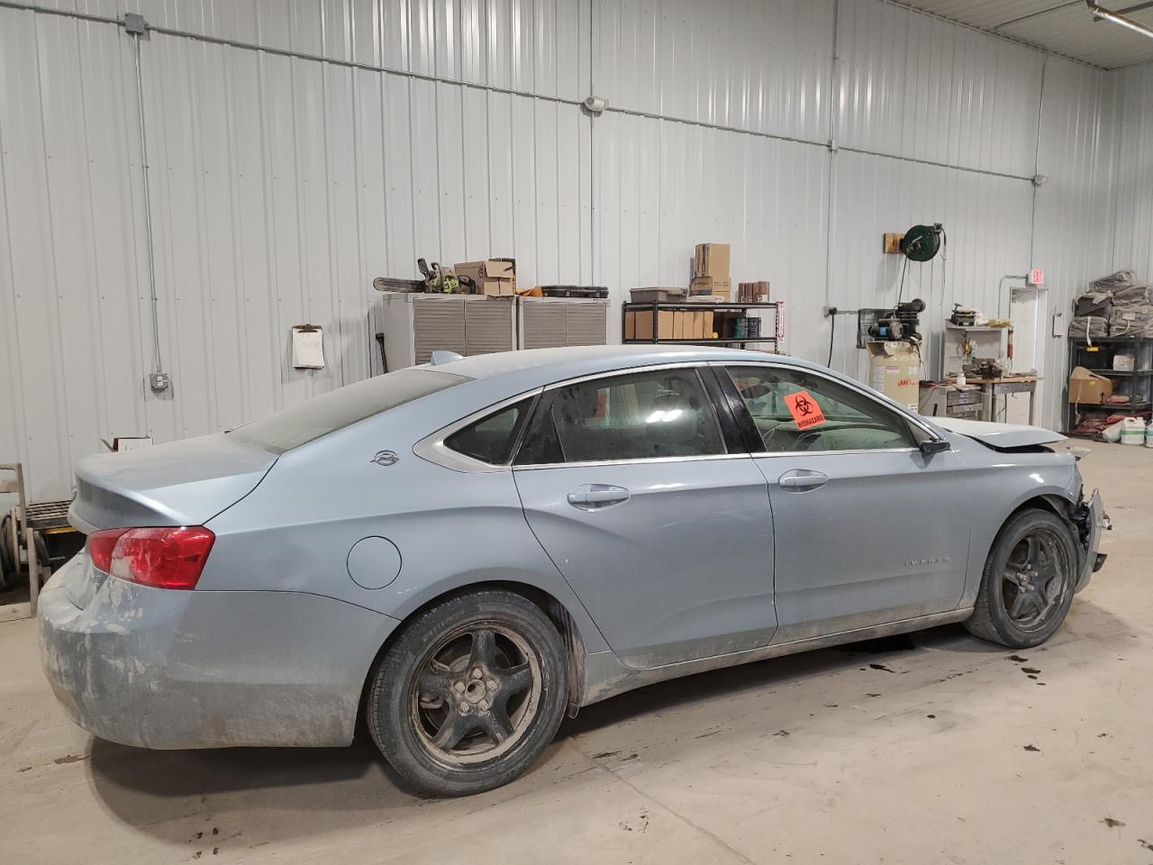 2014 Chevrolet Impala VIN 1G11Y5SL9EU153096 Copart auction photo, front end damage thumbnail 3
