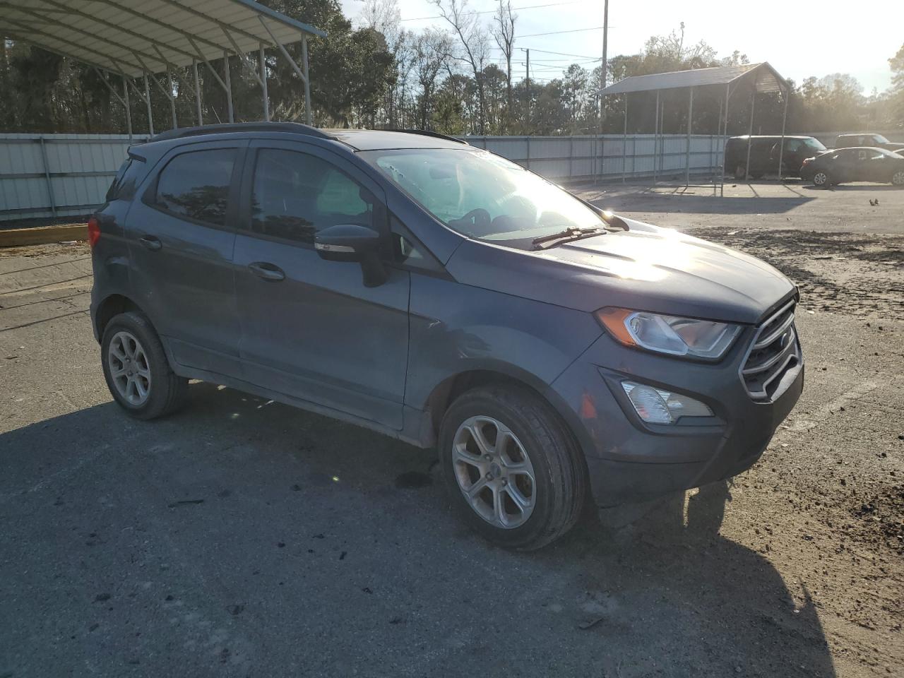 2020 Ford EcoSport VIN MAJ6S3GL7LC323427 Copart auction photo, front end / side damage thumbnail 4