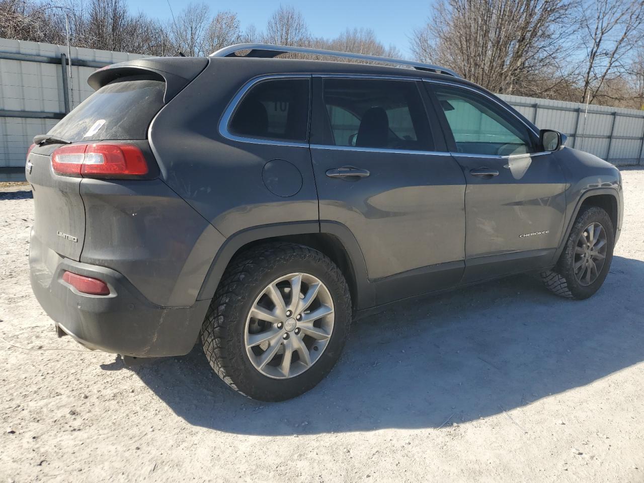 2014 Jeep Grand Cherokee VIN 1C4PJMDS7EW277005 Copart auction photo, side / rear end damage thumbnail 3