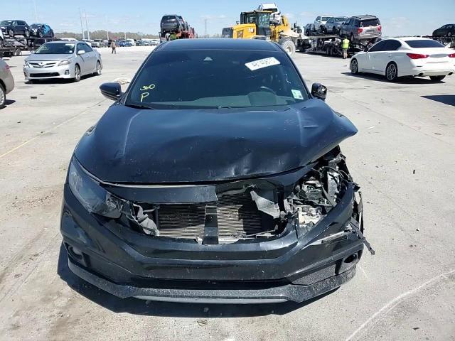 2020 Honda Civic VIN 2HGFC2F81LH600750 Copart auction photo, front end / rear end damage thumbnail 10