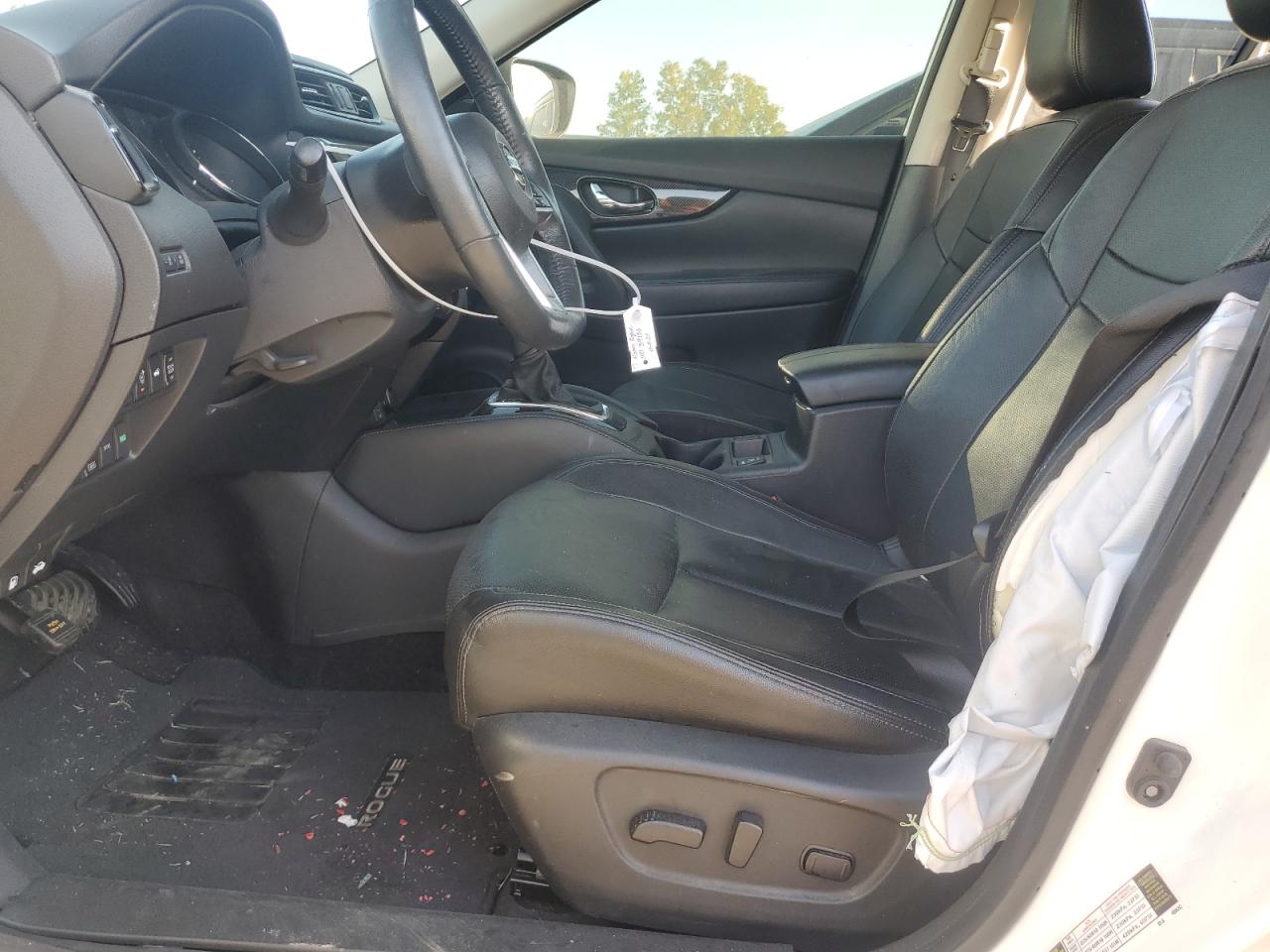 2017 Nissan Rogue VIN 5N1AT2MV9HC745493 Copart auction photo, side damage thumbnail 7