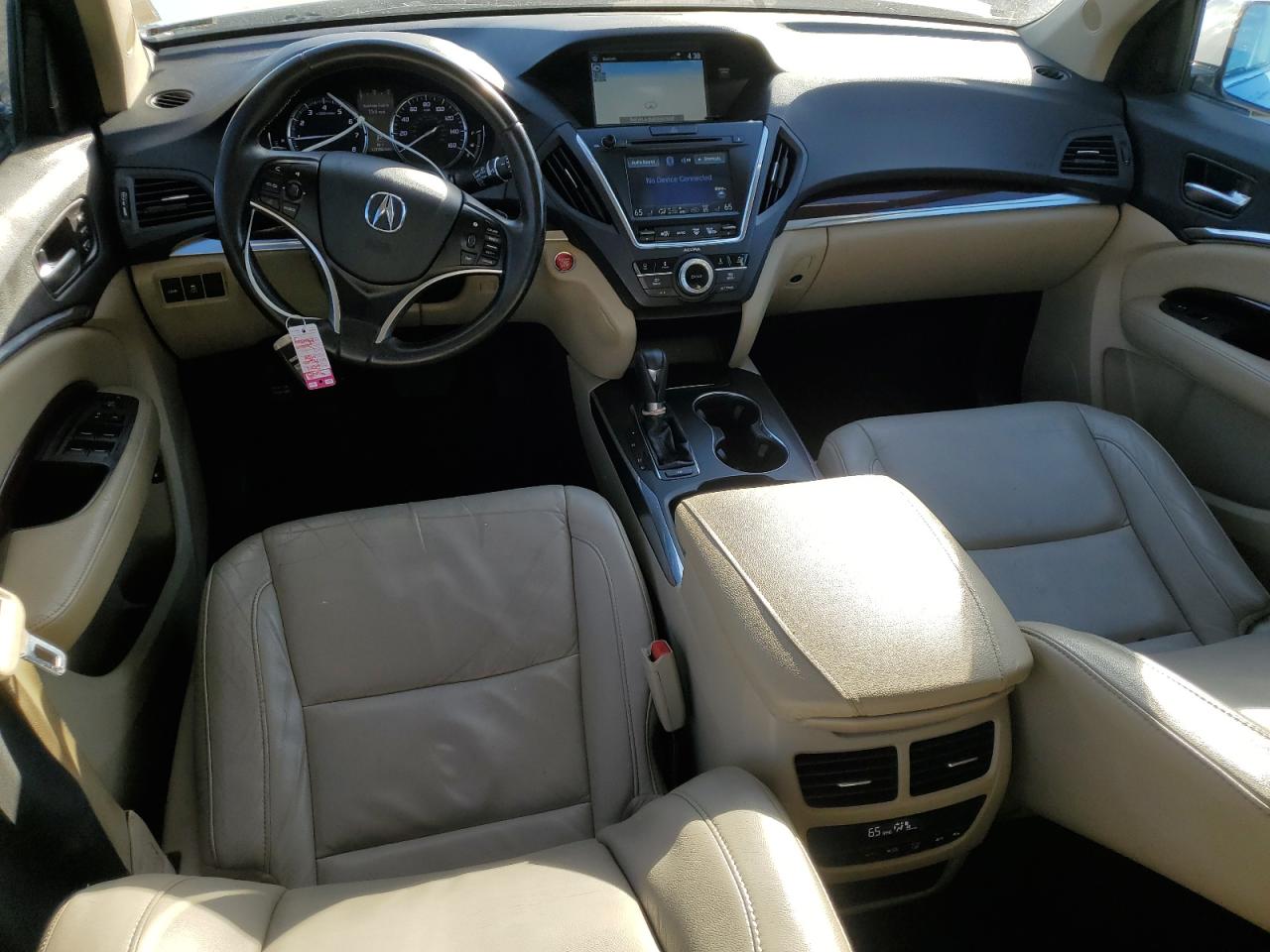 2014 Acura MDX VIN 5FRYD4H41EB042187 Copart auction photo, front end damage thumbnail 8