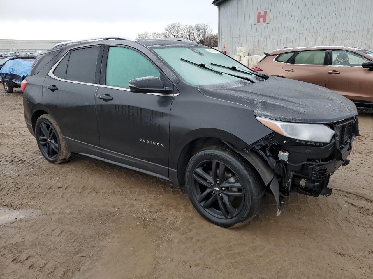 2020 Chevrolet Equinox VIN 3GNAXUEV7LL342183 Copart auction photo, front end / mechanical damage thumbnail 4