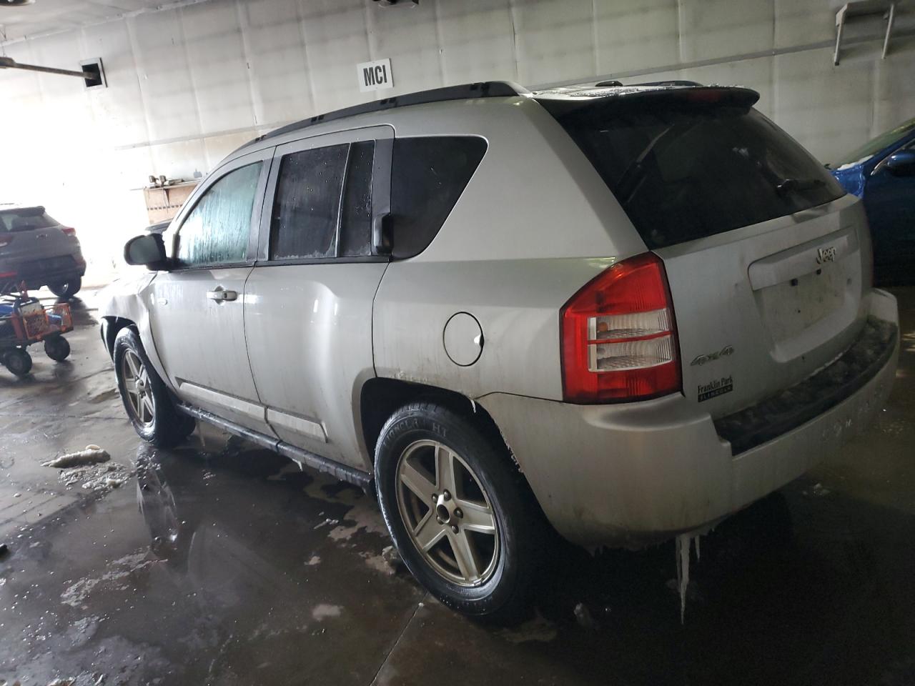 2010 Jeep Compass VIN 1J4NF1FB8AD620344 Copart auction photo, front end / side damage thumbnail 2