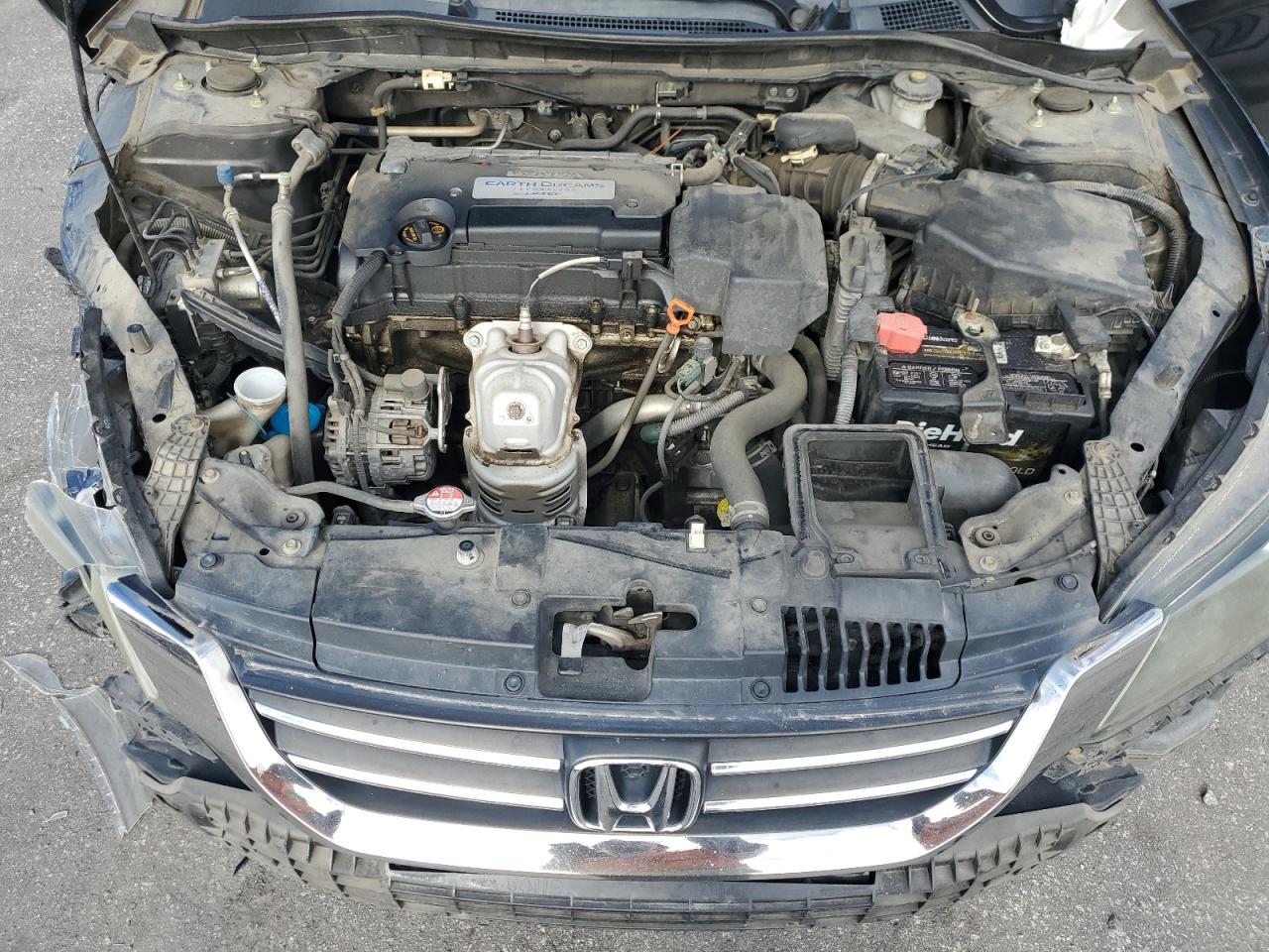 2013 Honda Accord VIN 1HGCR2F36DA199878 Copart auction photo, front end damage thumbnail 13