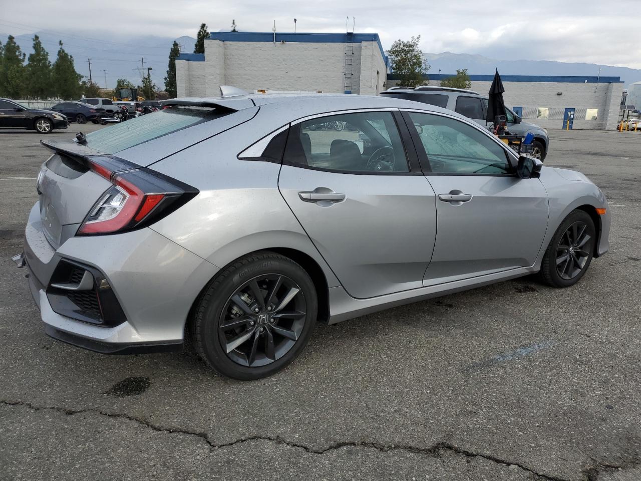 2021 Honda Civic VIN SHHFK7H60MU418862 Copart auction photo, side damage thumbnail 3