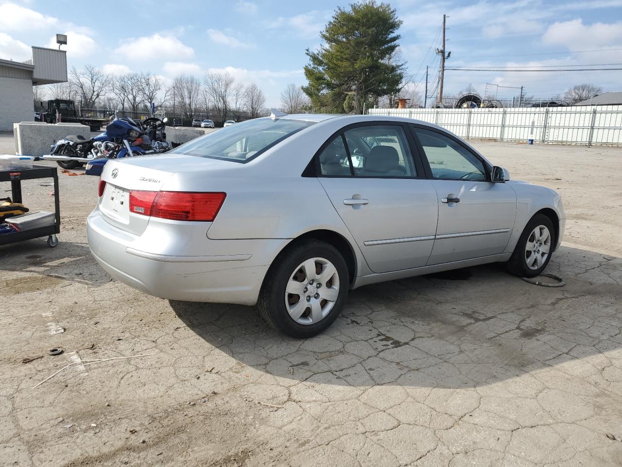 2010 Hyundai Sonata VIN 5NPET4AC7AH645519 Copart auction photo, front end / undercarriage damage thumbnail 3
