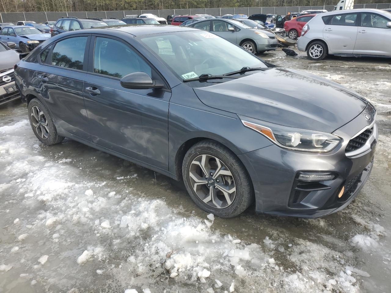 2021 KIA Forte VIN 3KPF24AD1ME327100 Copart auction photo, rear end / frame damage damage thumbnail 4
