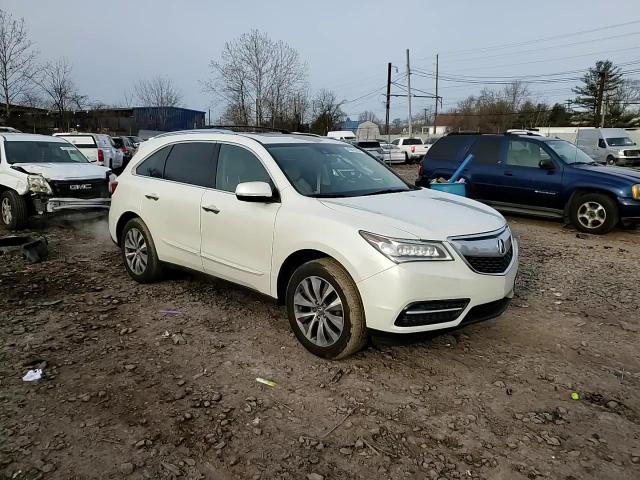 2014 Acura MDX VIN 5FRYD4H45EB048395 Copart auction photo, side damage thumbnail 12