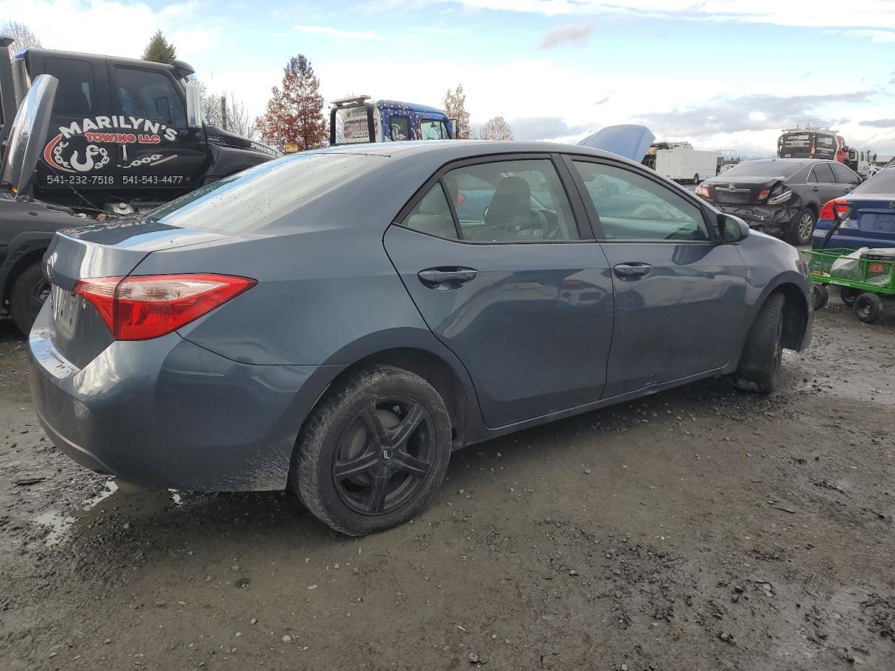 2019 Toyota Corolla VIN 2T1BURHE2KC166868 Copart auction photo, mechanical damage thumbnail 3