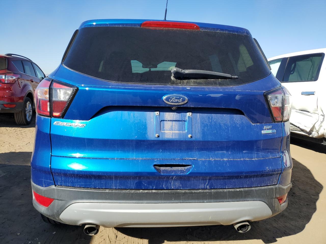 2018 Ford Escape VIN 1FMCU9GD1JUC48407 Copart auction photo, front end damage thumbnail 6