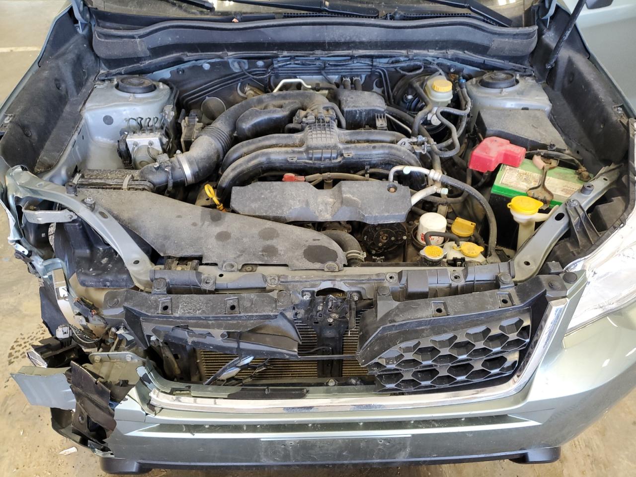 2015 Subaru Forester VIN JF2SJABC6FH582569 Copart auction photo, front end damage thumbnail 12