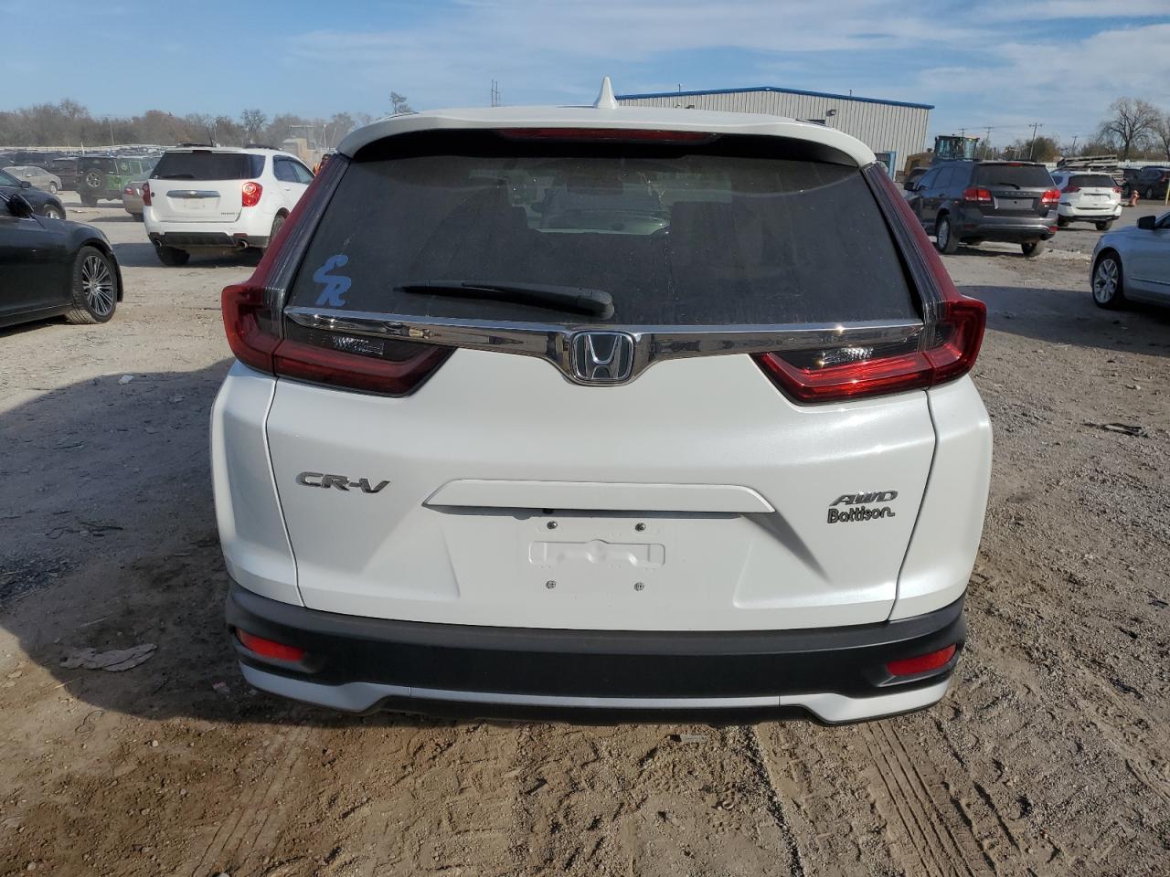 2021 Honda CR-V VIN 2HKRW2H8XMH653794 Copart auction photo, front end / minor dent/scratches damage thumbnail 6