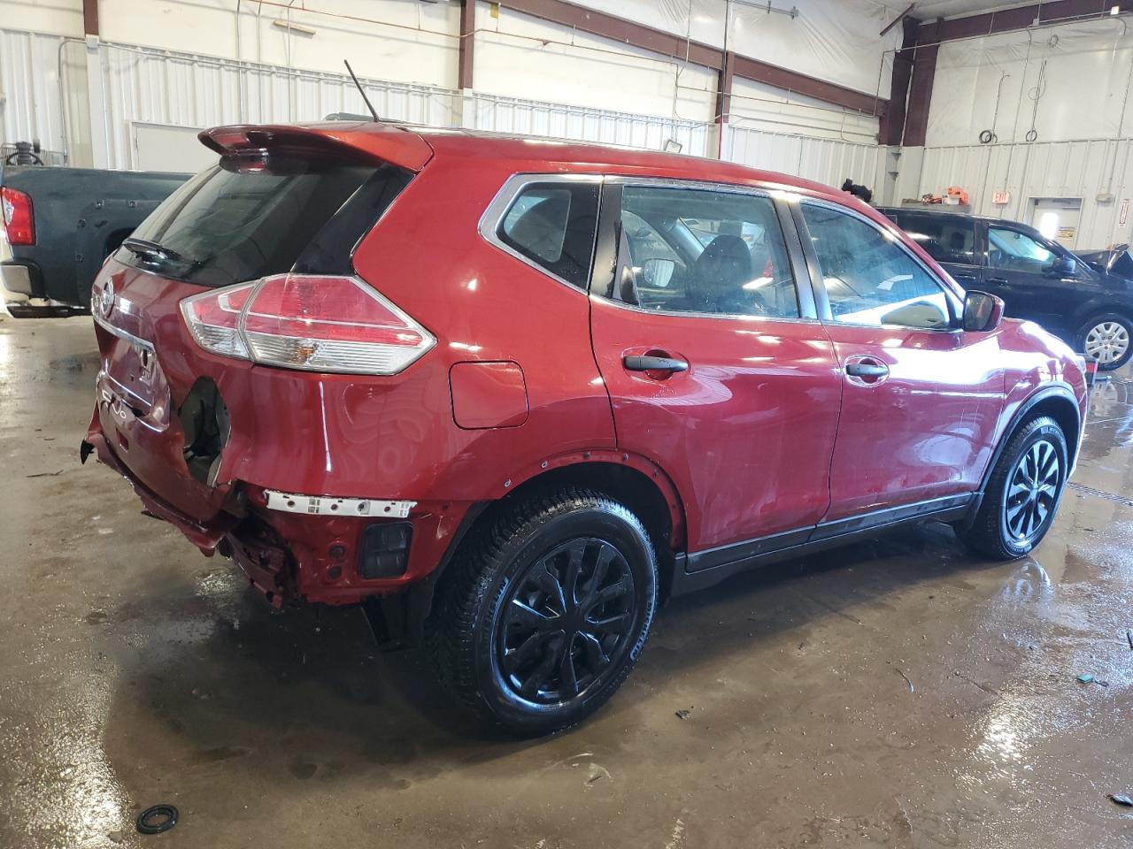 2016 Nissan Rogue VIN KNMAT2MV1GP633895 Copart auction photo, rear end damage thumbnail 3