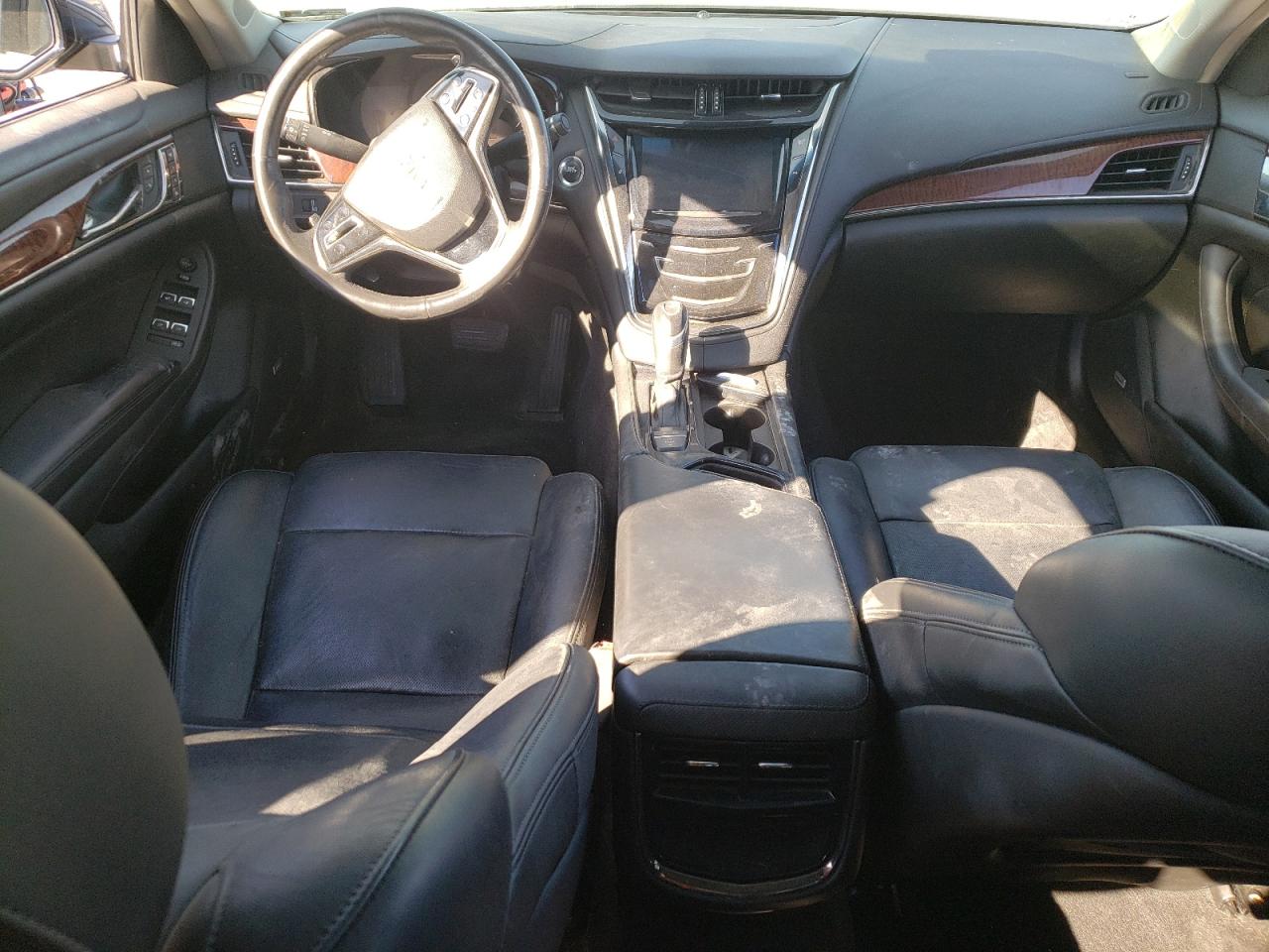 2014 Cadillac CTS VIN 1G6AX5S3XE0148736 Copart auction photo, front end damage thumbnail 8