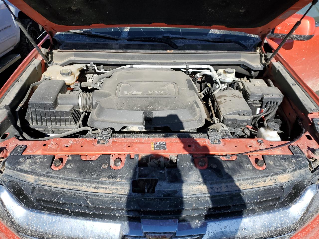 2016 Chevrolet Colorado VIN 1GCGTCE37G1351955 Copart auction photo, all over damage thumbnail 12