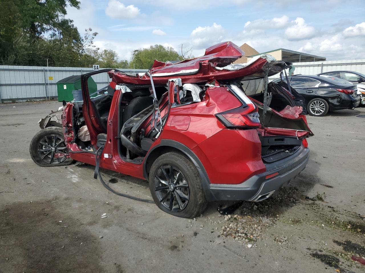 2024 Honda CR-V VIN 7FARS6H53RE016748 Copart auction photo, all over damage thumbnail 2