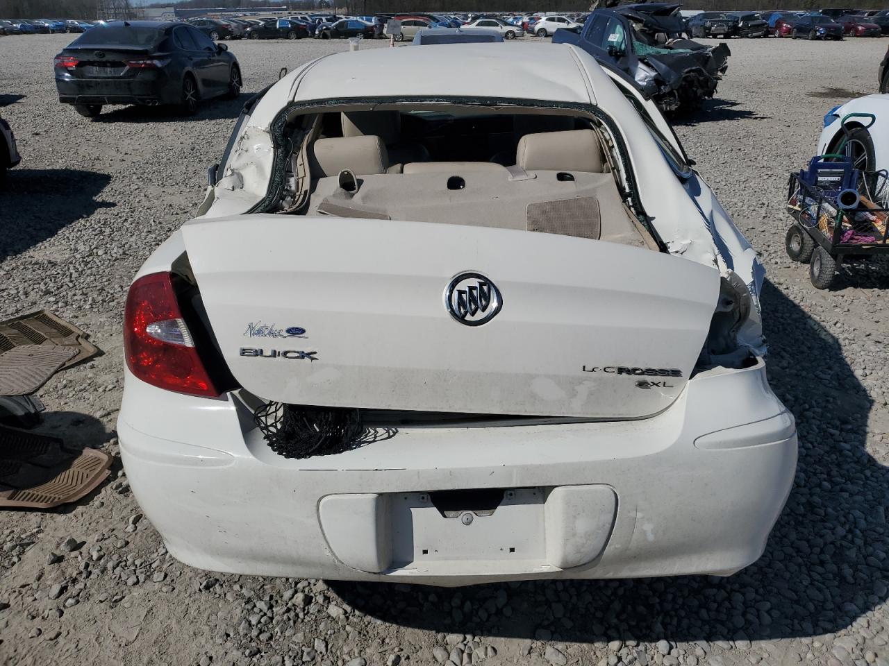 2006 Buick LaCrosse VIN 2G4WD582261227488 Copart auction photo, all over damage thumbnail 6