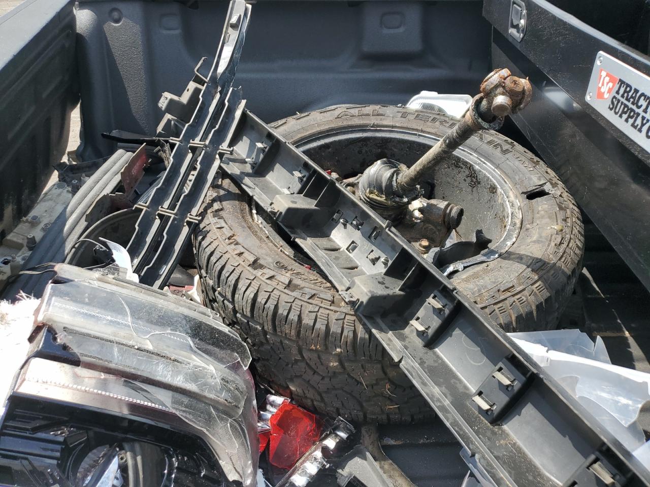 2017 Chevrolet Silverado VIN 3GCUKSEC3HG499622 Copart auction photo, all over damage thumbnail 14