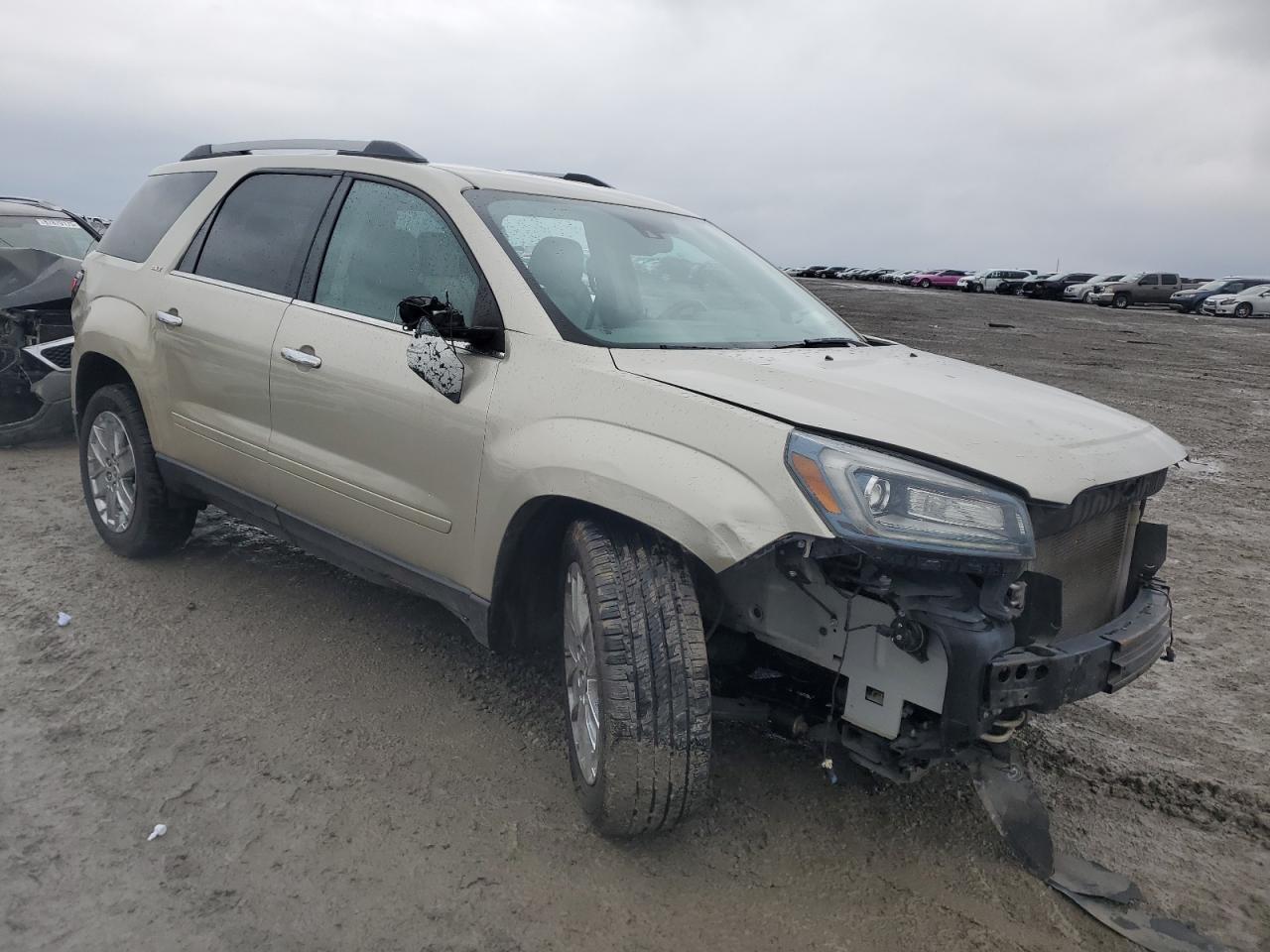 2017 GMC Acadia VIN 1GKKRSKD9HJ265892 Copart auction photo, frame damage / front end damage thumbnail 4