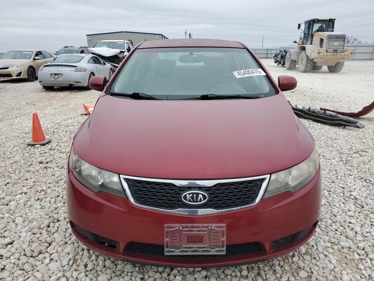 2011 KIA Forte VIN KNAFU4A25B5423875 Copart auction photo, rear end damage thumbnail 5