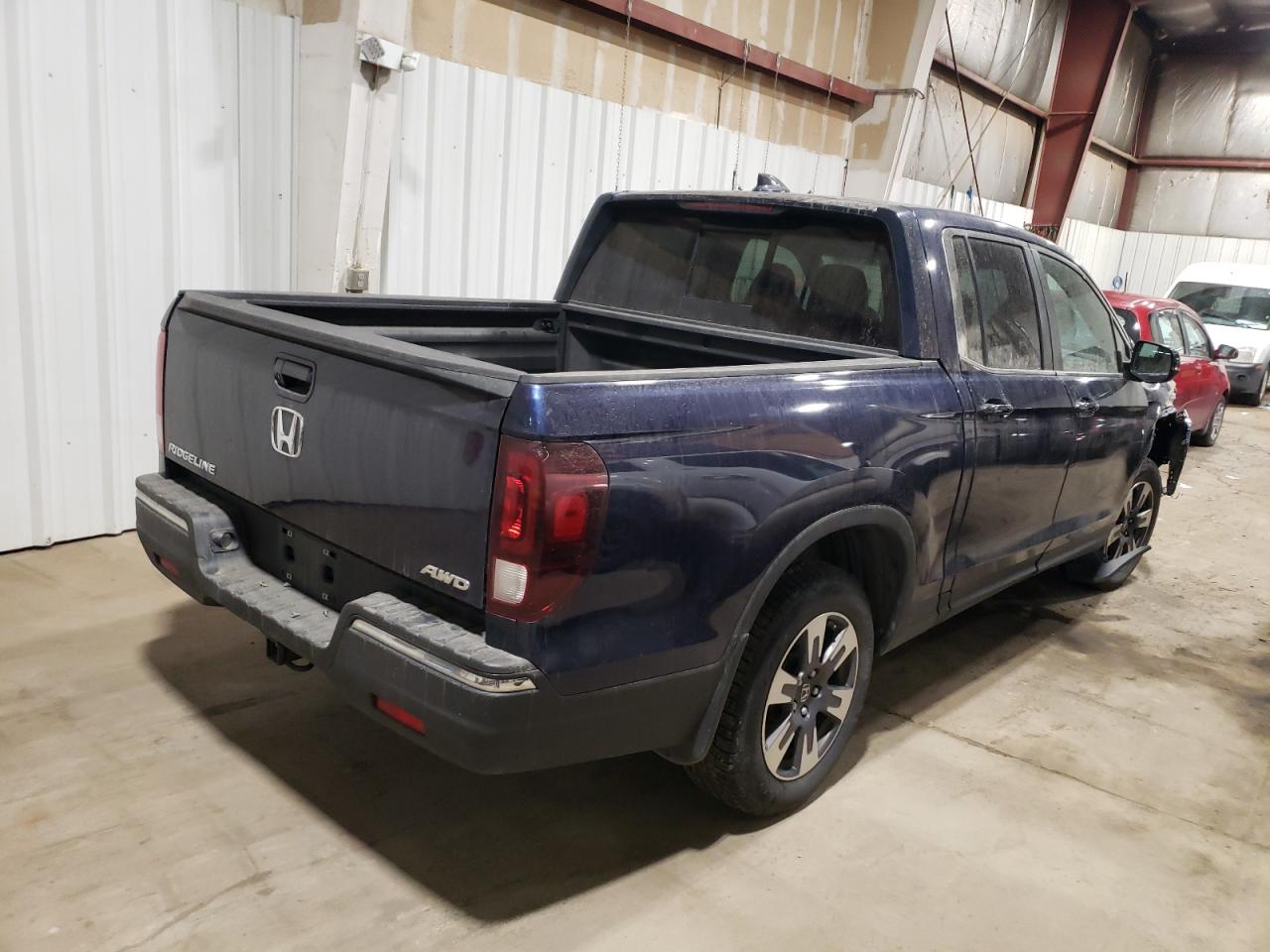 2019 Honda Ridgeline VIN 5FPYK3F58KB020106 Copart auction photo, unknown damage thumbnail 3