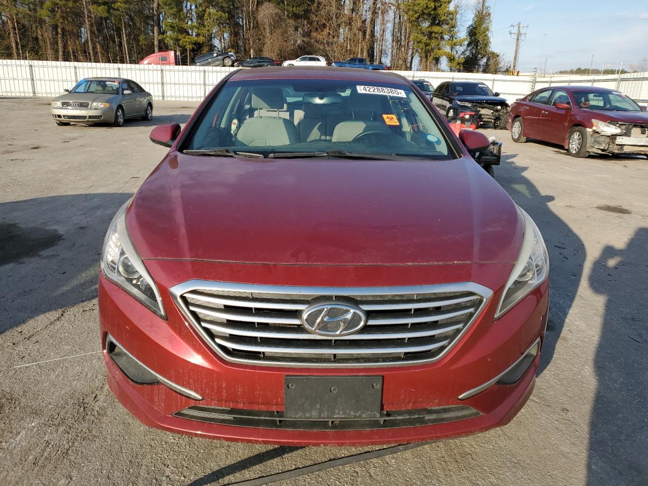2016 Hyundai Sonata VIN 5NPE24AF7GH360731 Copart auction photo, mechanical damage thumbnail 5