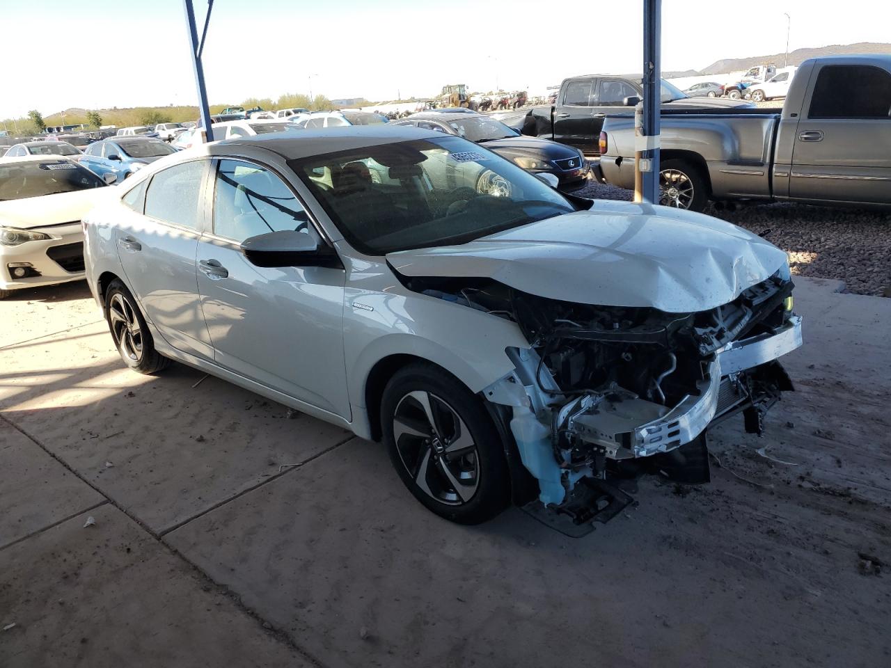 2021 Honda Insight VIN 19XZE4F50ME009202 Copart auction photo, front end damage thumbnail 4