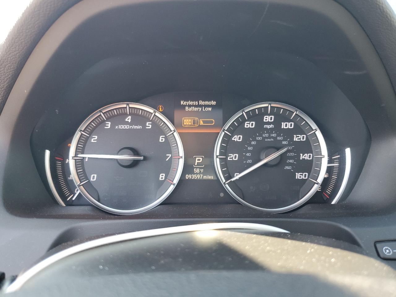 2017 Acura TLX VIN 19UUB2F54HA002674 Copart auction photo, rear end damage thumbnail 9