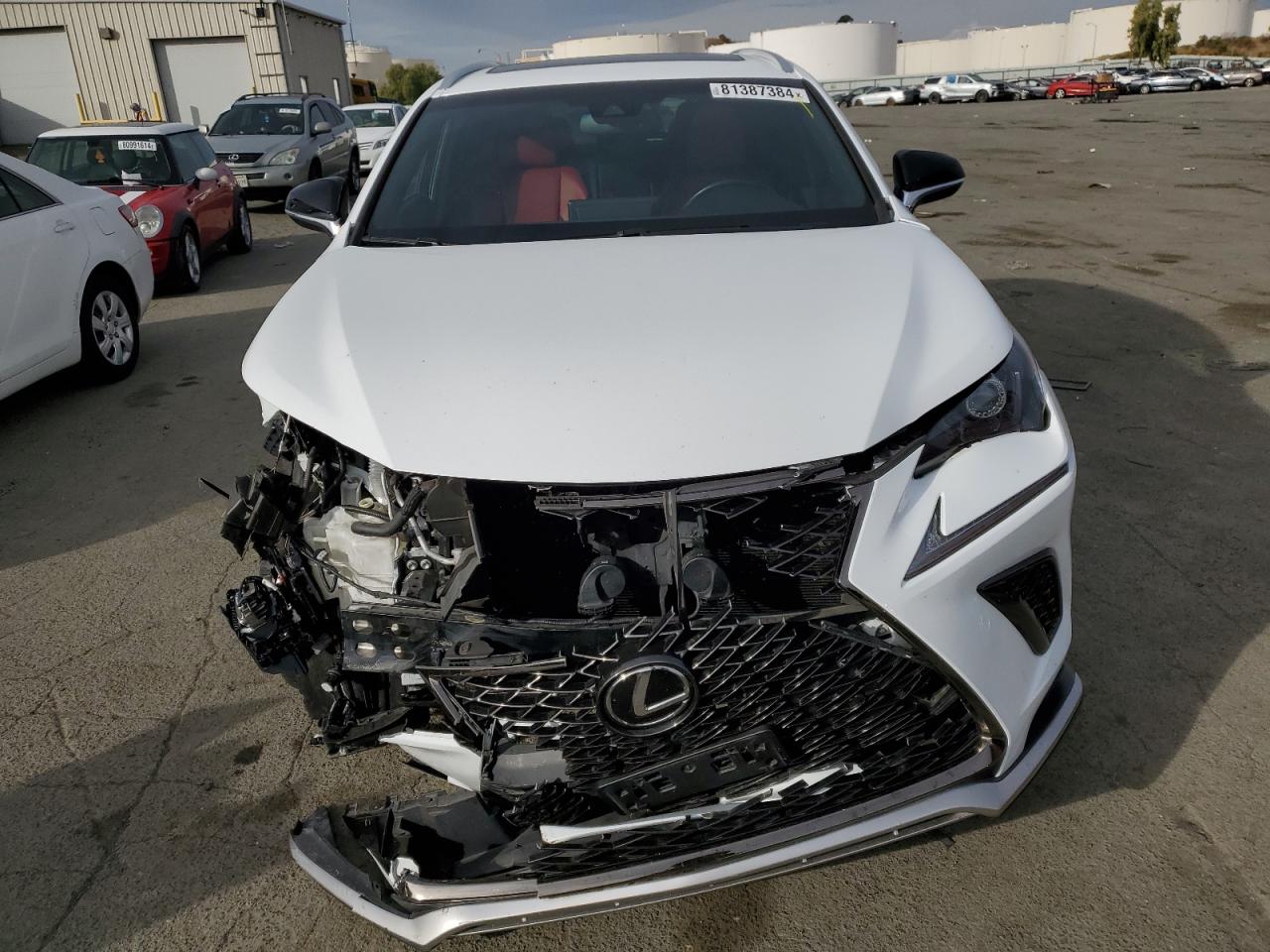 2019 Lexus NX VIN JTJYARBZ5K2122776 Copart auction photo, all over damage thumbnail 5