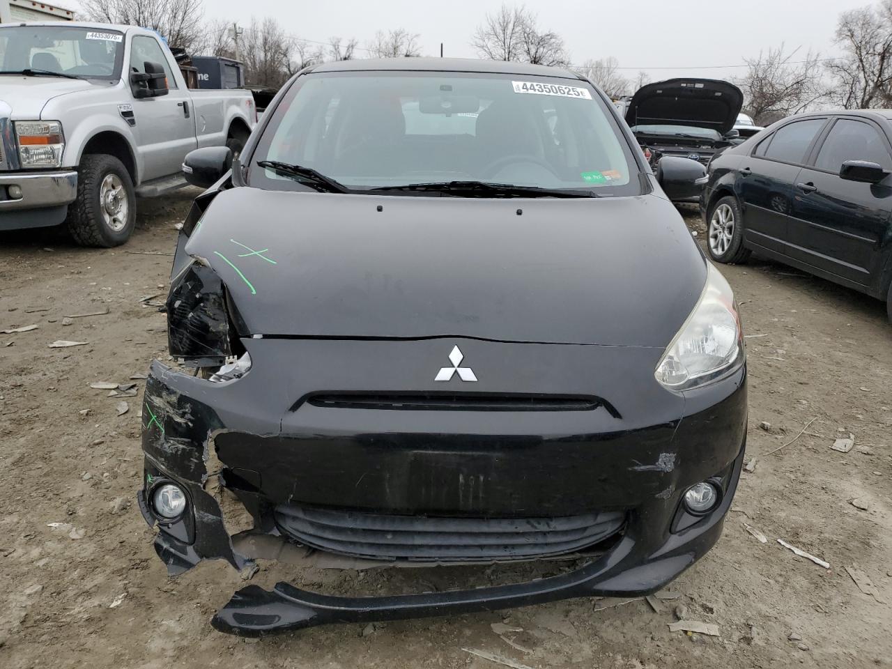 2015 Mitsubishi Mirage VIN ML32A4HJ2FH039423 Copart auction photo, undercarriage / front end damage thumbnail 5