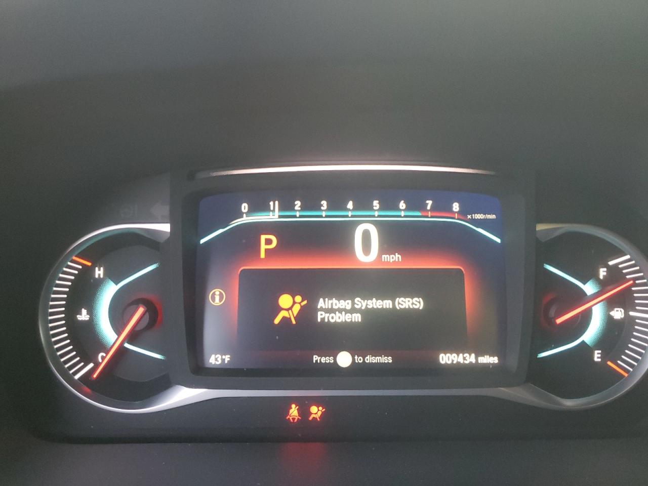 2021 Honda Pilot VIN 5FNYF6H35MB087131 Copart auction photo, front end damage thumbnail 9