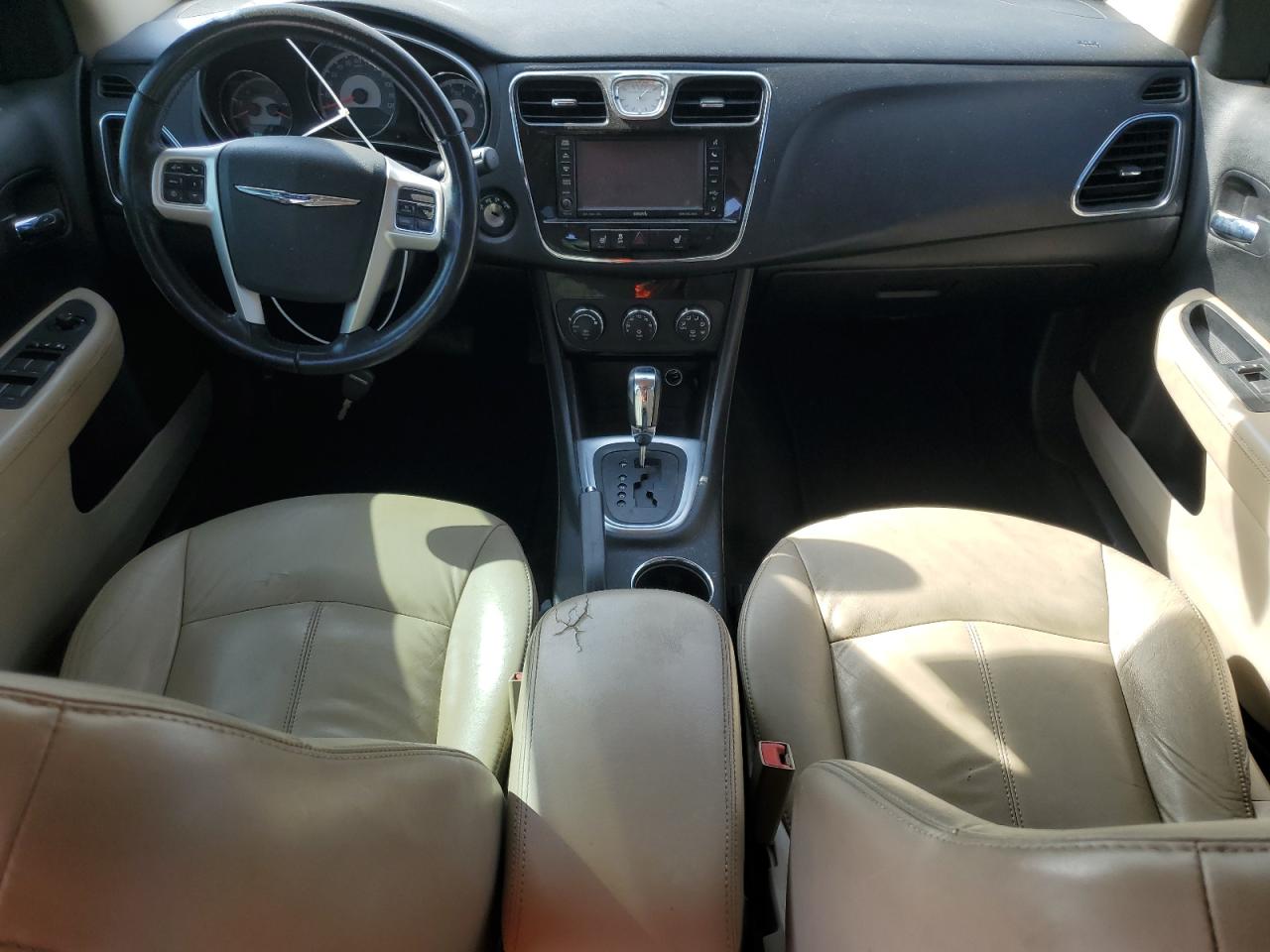 2012 Chrysler 200 VIN 1C3CCBCB9CN123112 Copart auction photo, side damage thumbnail 8