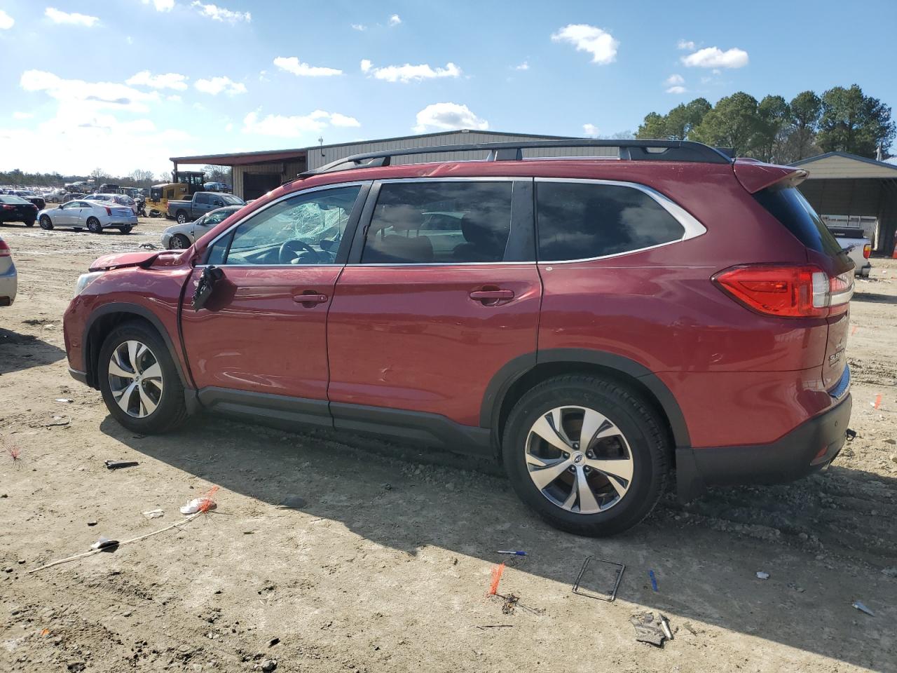 2019 Subaru Ascent VIN 4S4WMAFD4K3435115 Copart auction photo, top/roof damage thumbnail 2