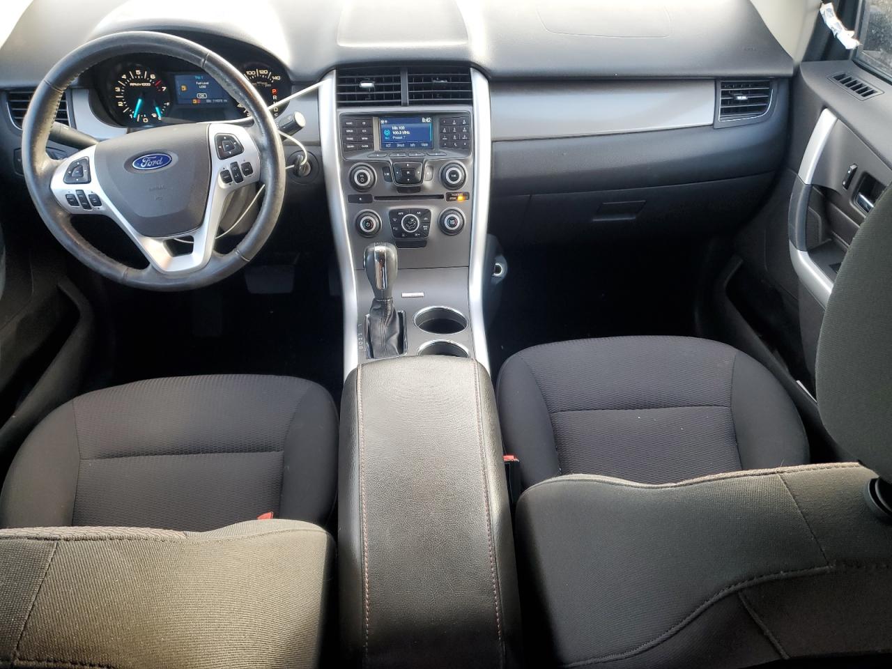 2014 Ford Edge VIN 2FMDK4JC0EBA71969 Copart auction photo, rear end / front end damage thumbnail 8
