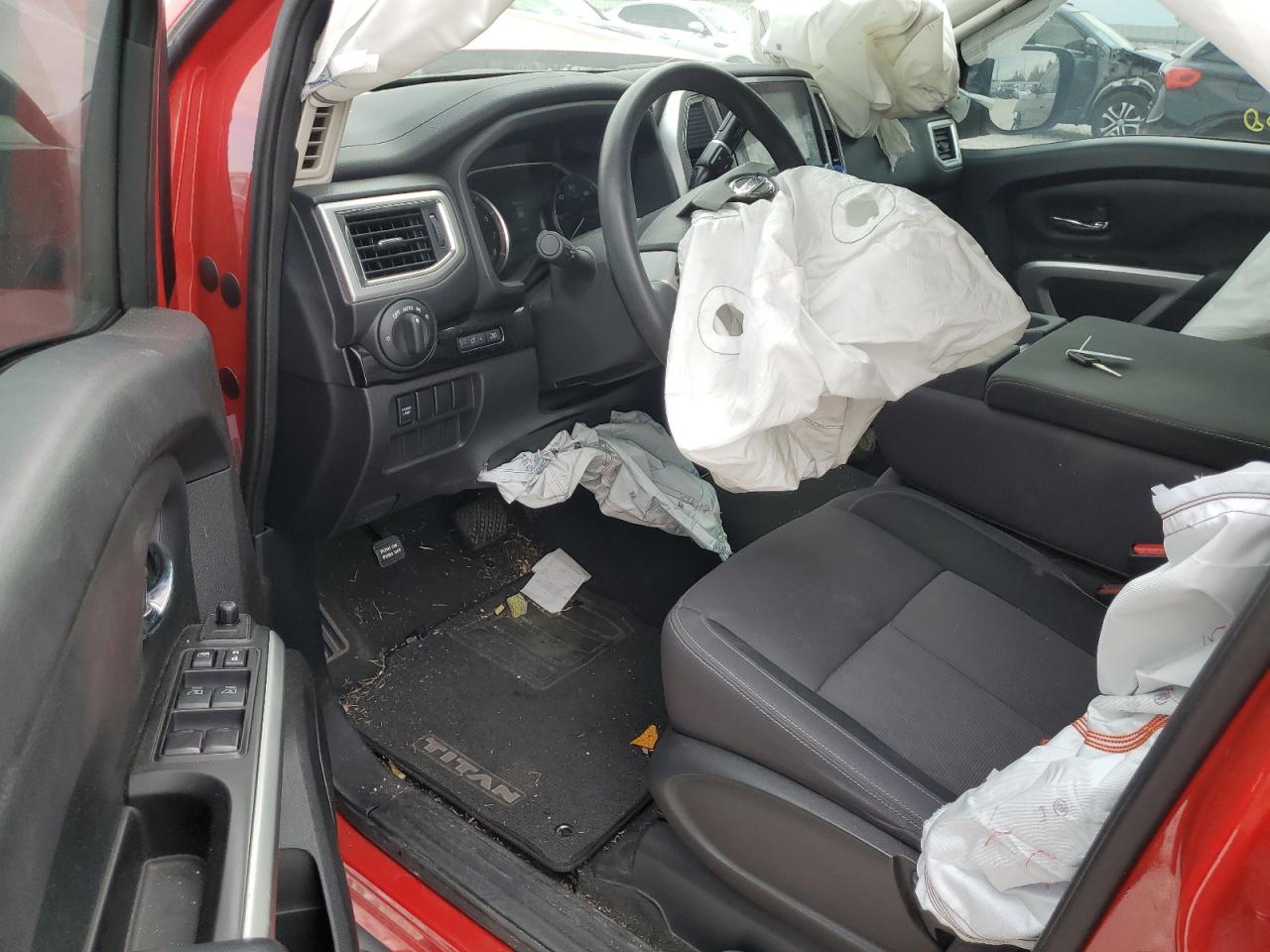 2021 Nissan Titan VIN 1N6AA1EE7MN500318 Copart auction photo, front end damage thumbnail 8