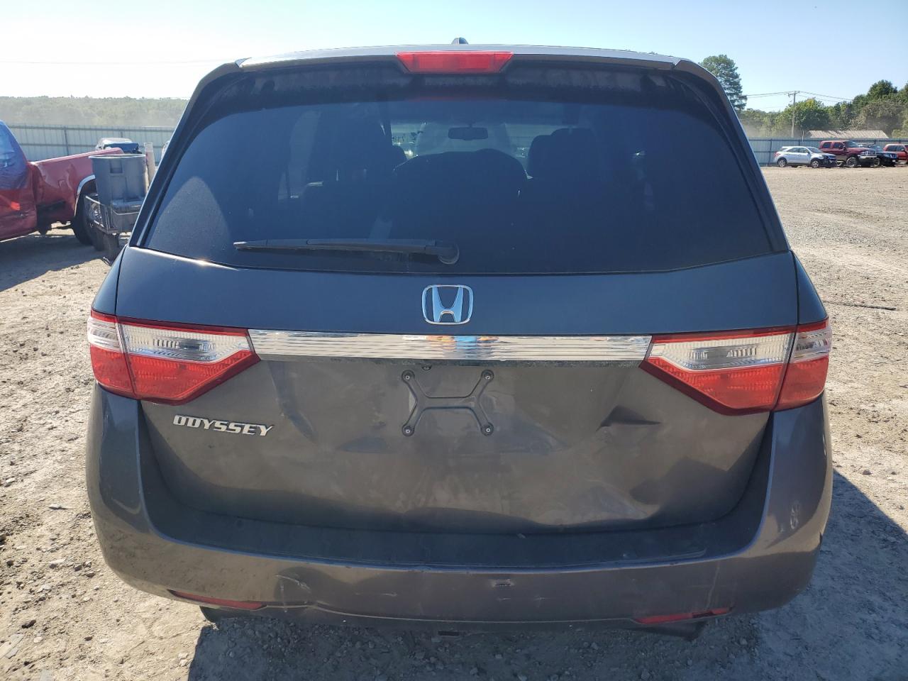 2012 Honda Odyssey VIN 5FNRL5H60CB086906 Copart auction photo, all over damage thumbnail 6