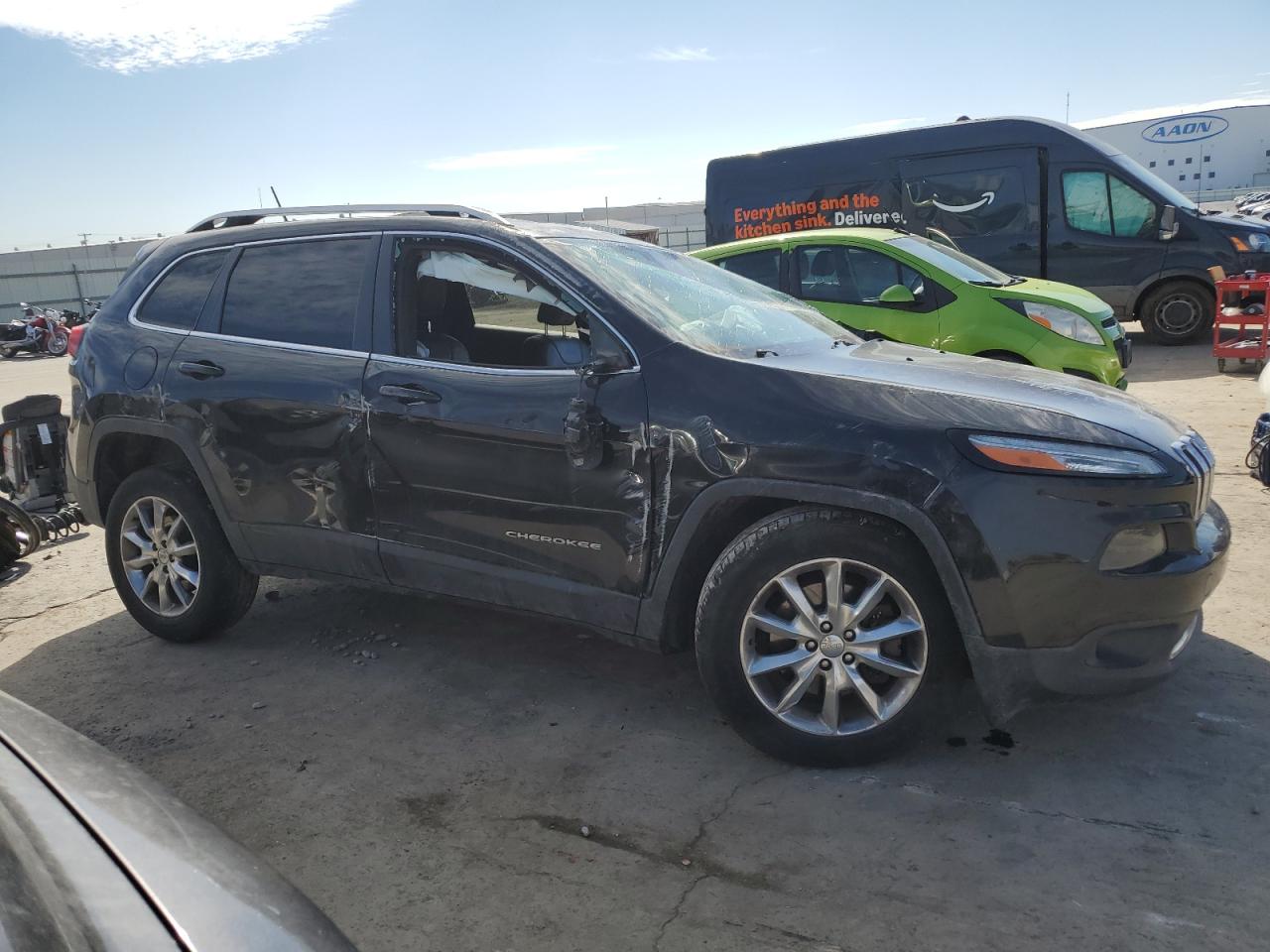 2014 Jeep Grand Cherokee VIN 1C4PJMDB6EW159298 Copart auction photo, rollover damage thumbnail 4