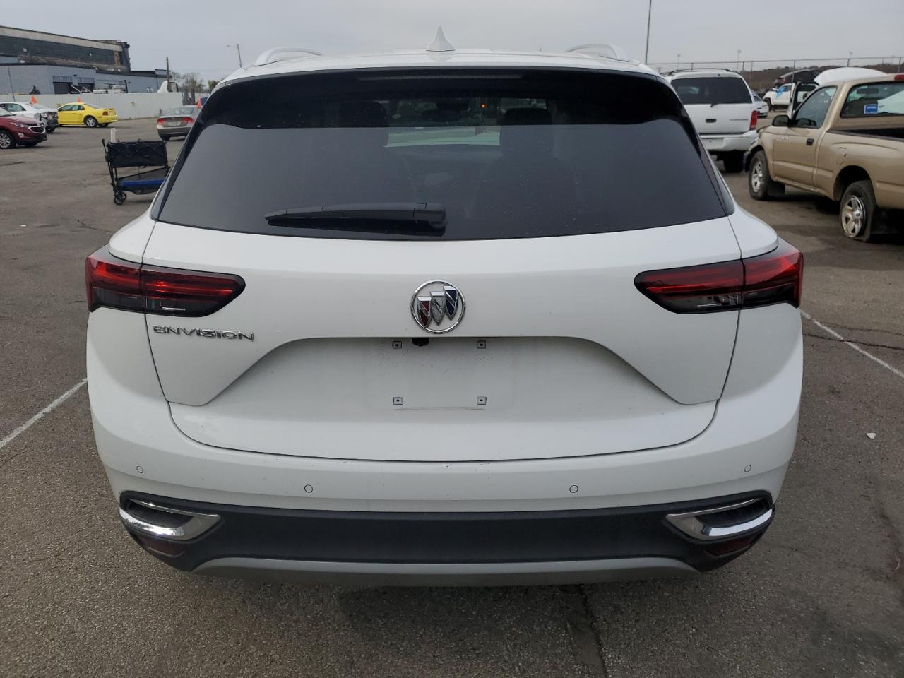 2021 Buick Envision VIN LRBFZNR49MD084447 Copart auction photo, front end damage thumbnail 6