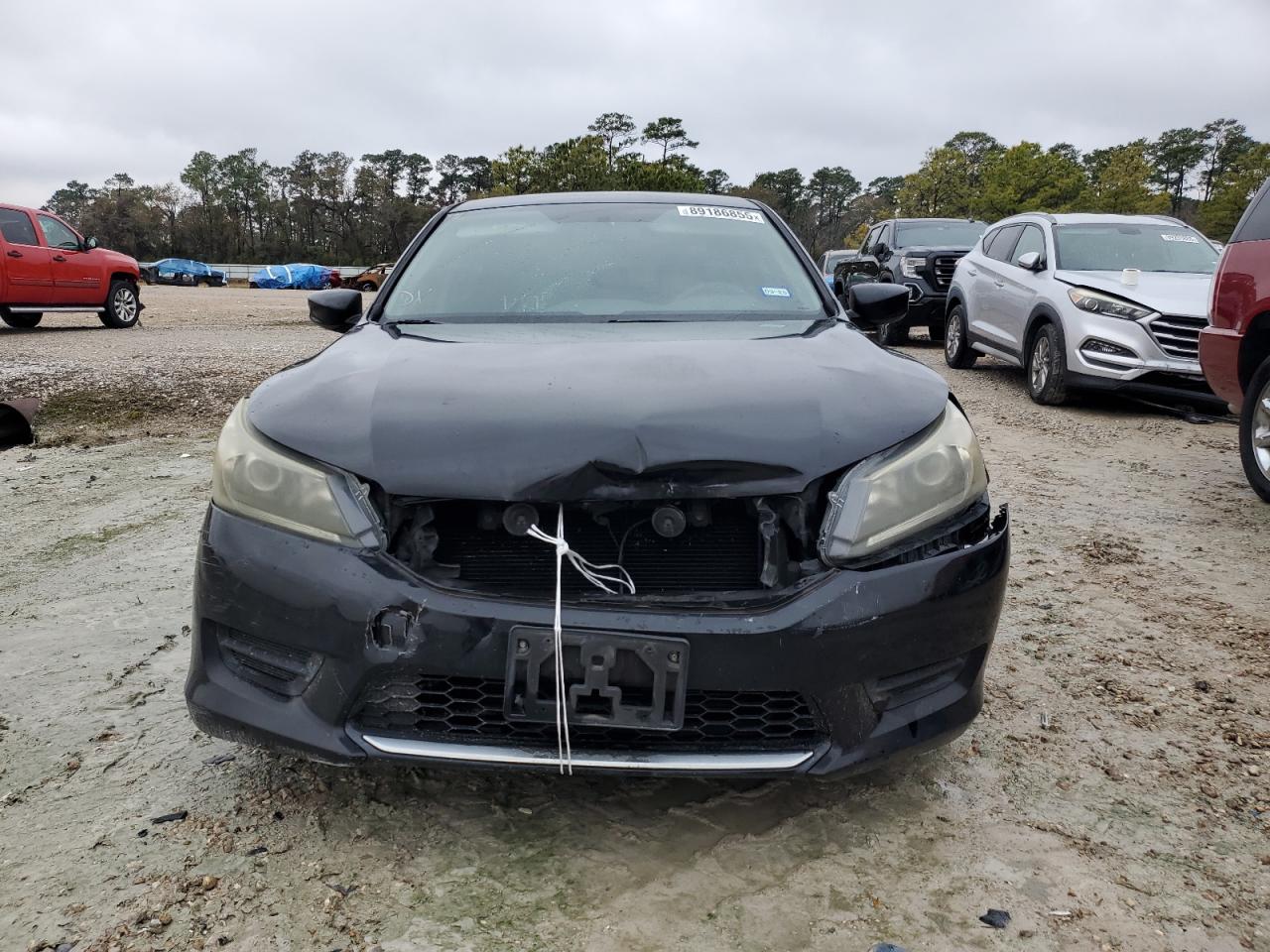 2015 Honda Accord VIN 1HGCR2F38FA267536 Copart auction photo, front end / side damage thumbnail 5