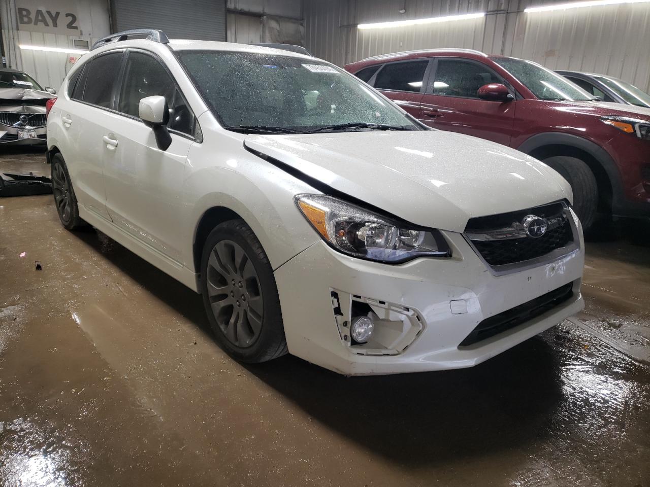 2013 Subaru Impreza VIN JF1GPAL63D2889277 Copart auction photo, all over damage thumbnail 4