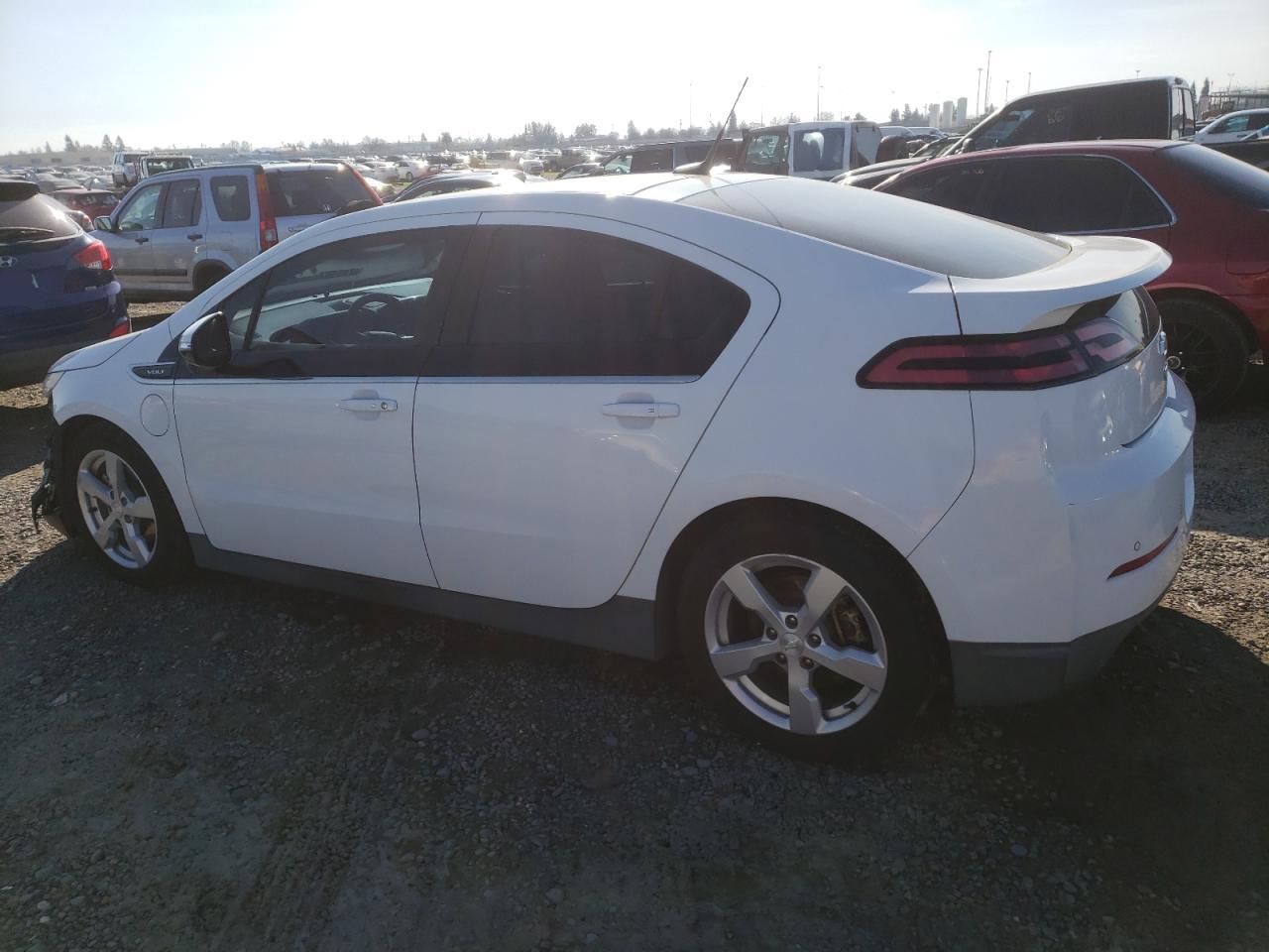 2013 Chevrolet Volt VIN 1G1RH6E47DU115586 Copart auction photo, front end / top/roof damage thumbnail 2